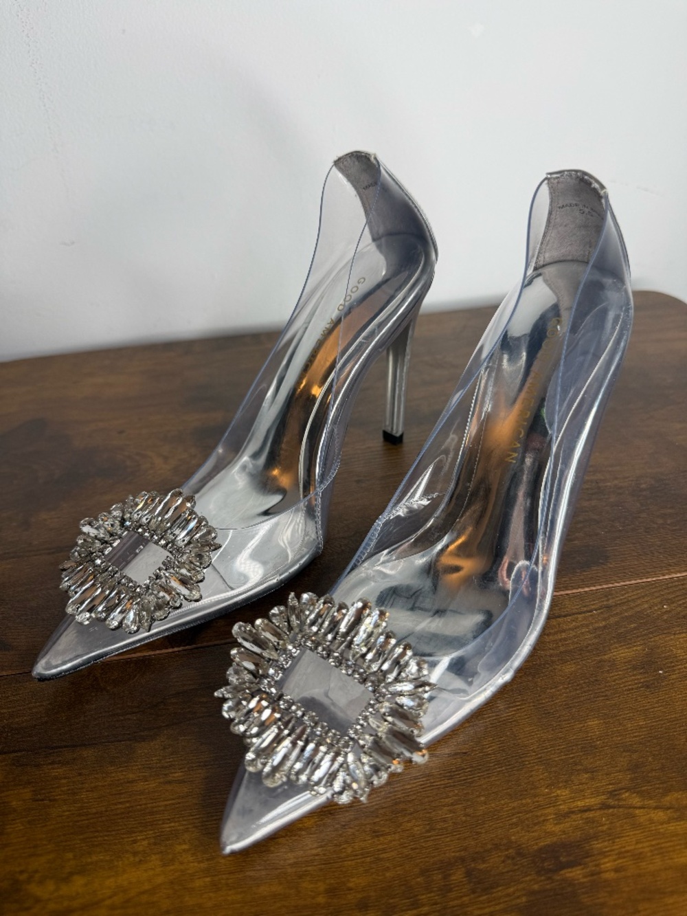 Good American Cinderella Pumps (Size 5.5)